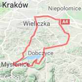 Mapa Myślenice - Dobczyce - Staniątki
